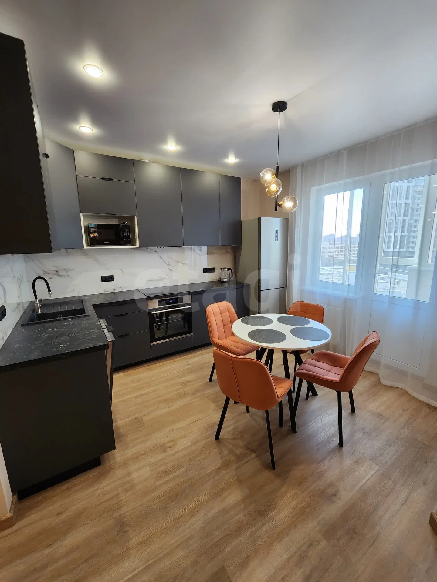 3-к квартира, 65.7м² (Колхозная улица, 5) - миниатюра 4