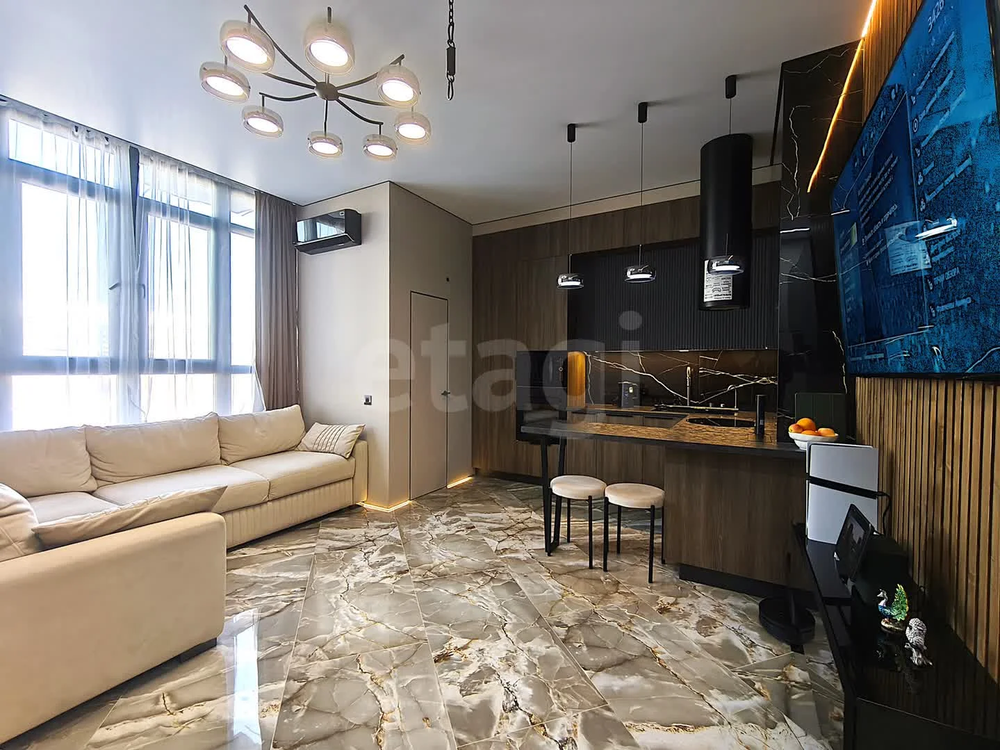 1-к квартира, 40.3м² (улица Ивана Беличенко, 87) - миниатюра 5