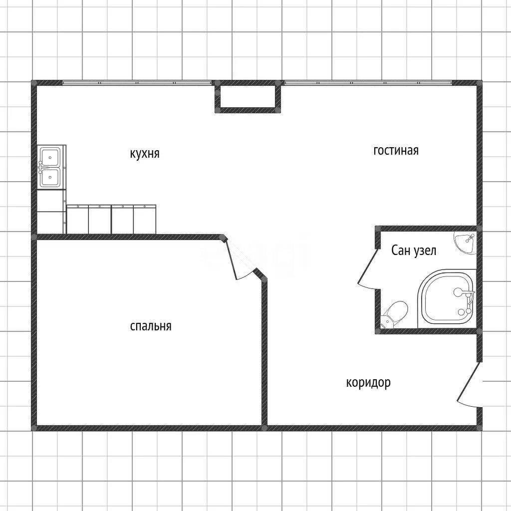 1-к квартира, 55м² (Шоссейная улица, 63/4) - миниатюра 23