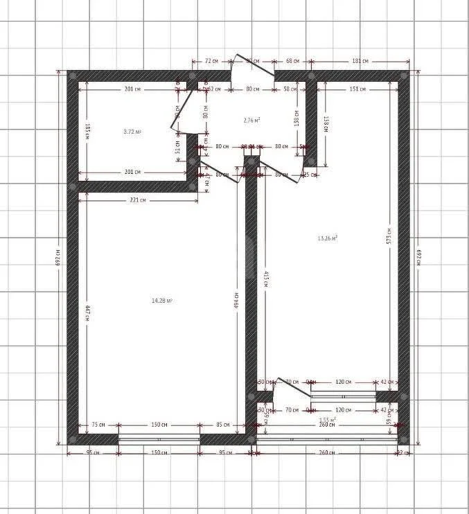 1-к квартира, 34.3м² (улица имени Владимира Жириновского, 7) - миниатюра 9