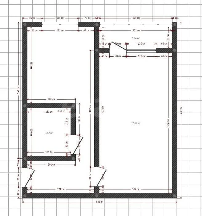 1-к квартира, 41м² (Бжегокайская улица, 90/6к2) - миниатюра 22