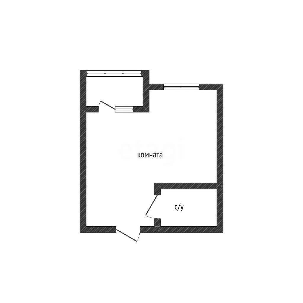 Студия, 23.8м² (Войсковая улица, 22к9) - миниатюра 11