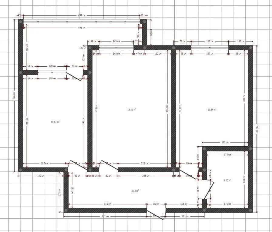 2-к квартира, 53м² (улица Селезнёва, 4/10) - миниатюра 7