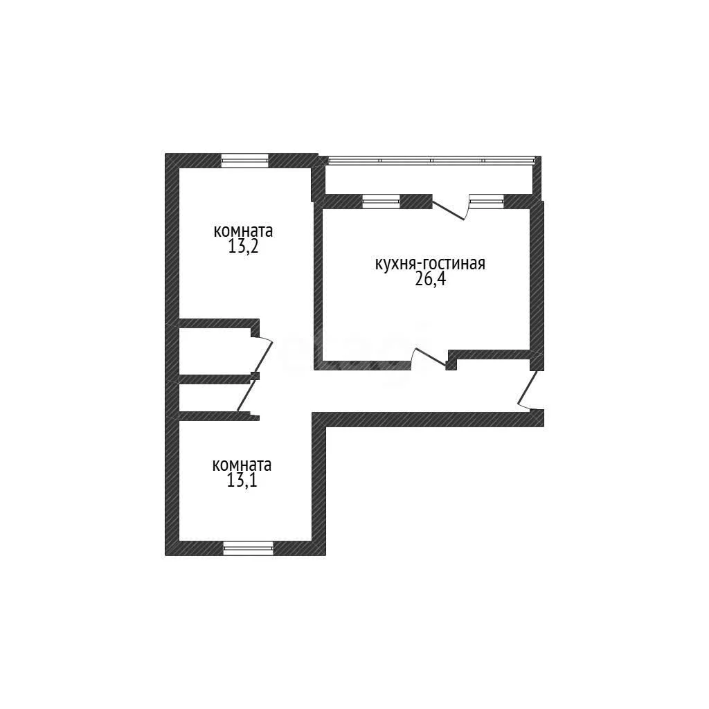 3-к квартира, 70.7м² (улица имени Генерала Корнилова, 9к2) - миниатюра 17