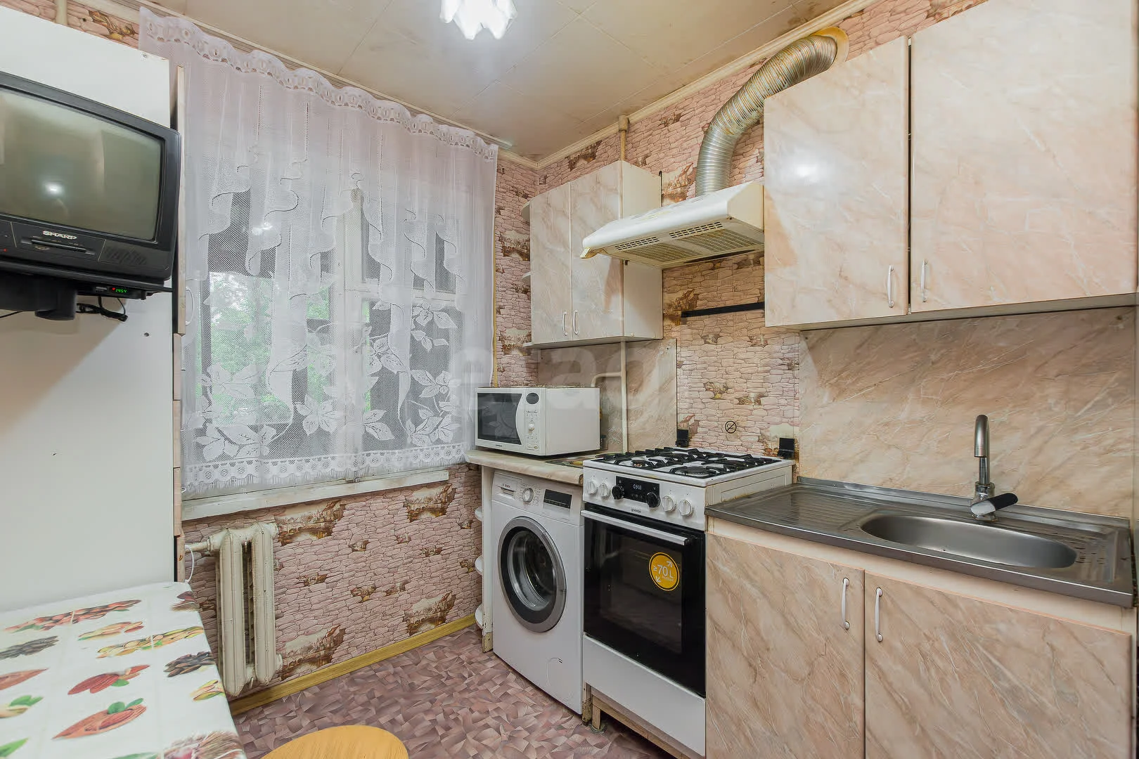 3-к квартира, 47.4м² (улица Трудовой Славы, 17) - миниатюра 12