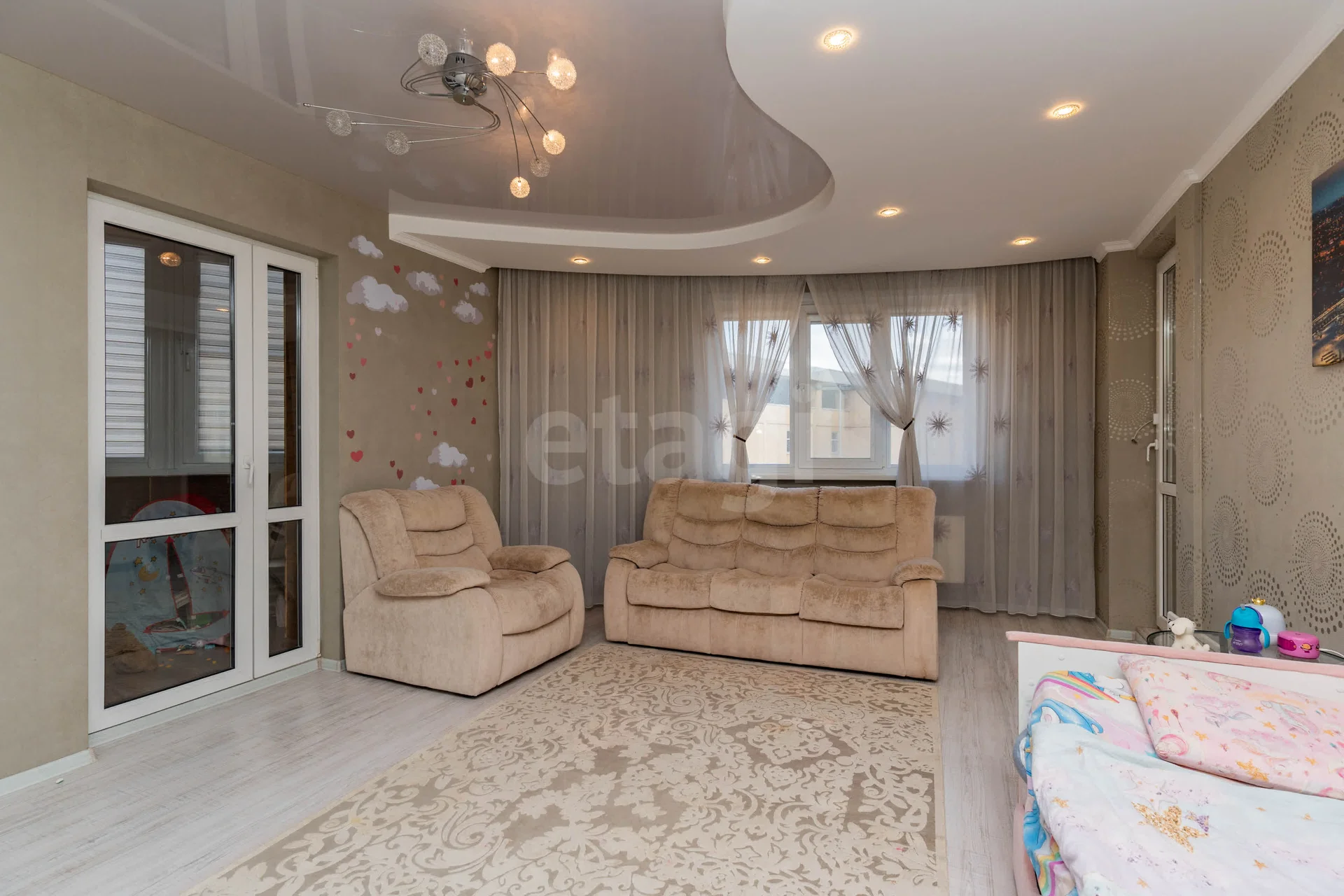 2-к квартира, 83м² (Кожевенная улица, 24)