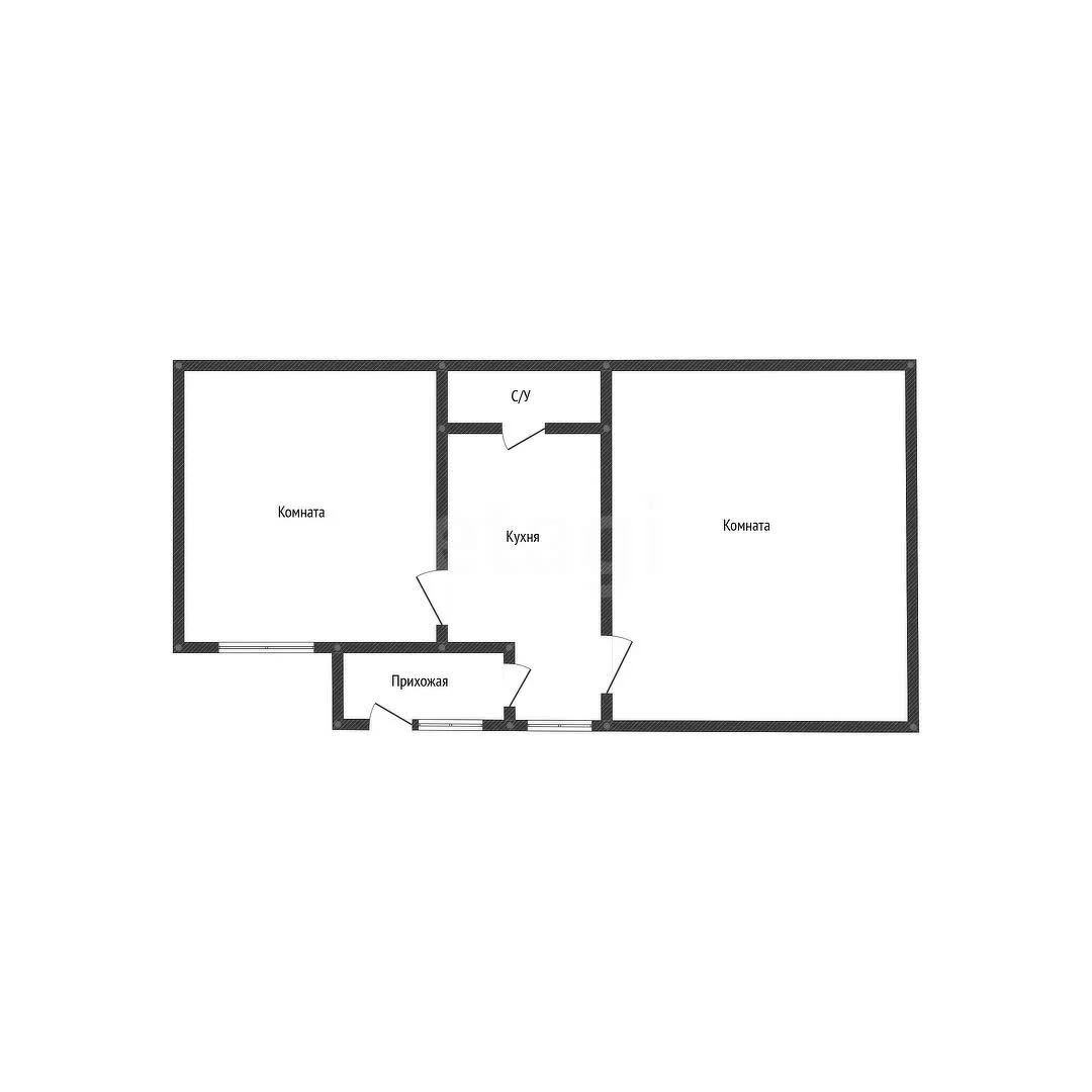2-к квартира, 47.7м² (улица Кирова, 108) - миниатюра 16