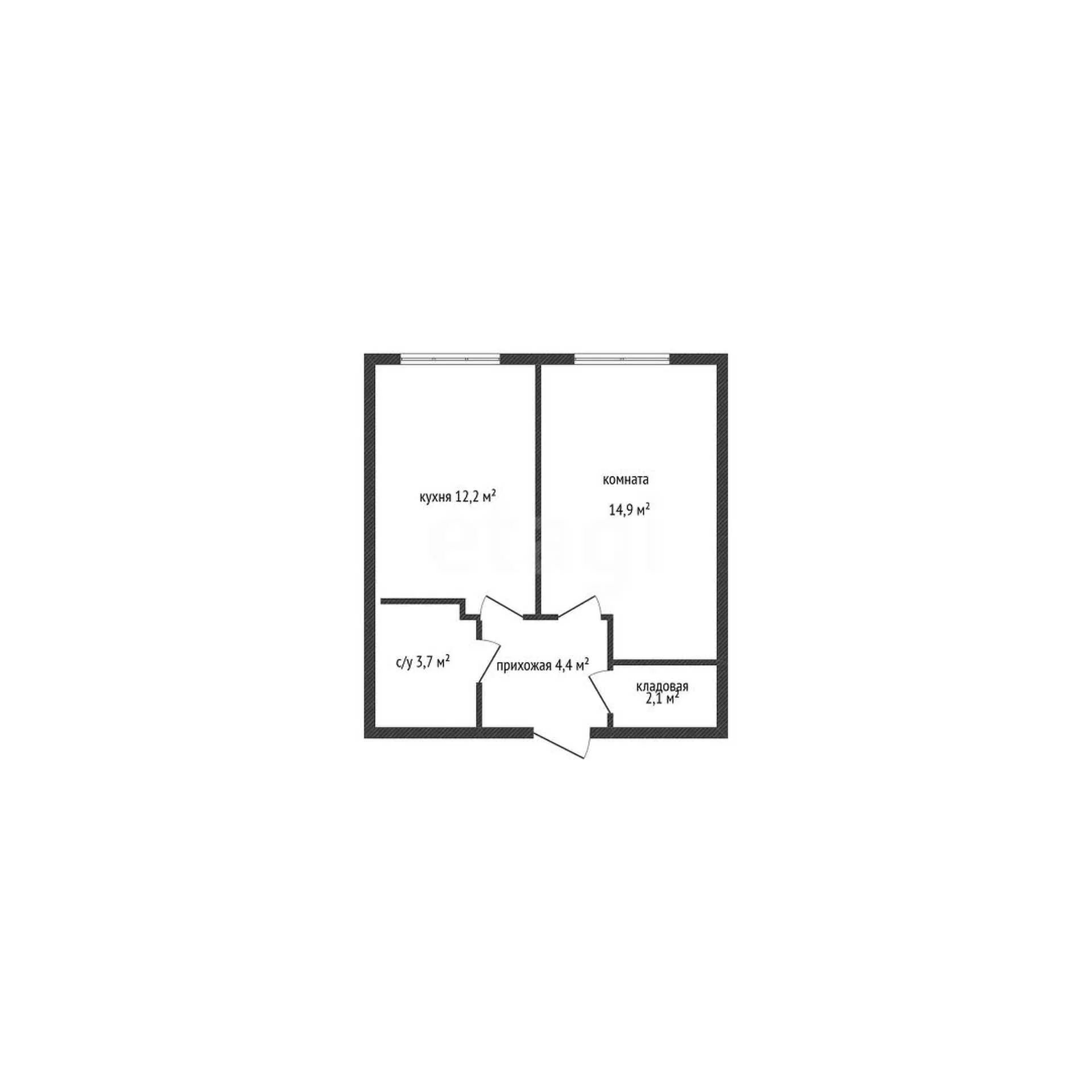1-к квартира, 37.1м² (улица Ивана Беличенко, 90к2) - миниатюра 18