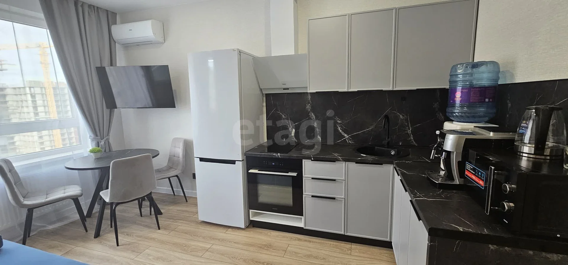 1-к квартира, 33.8м² (улица Ивана Беличенко, 103) - миниатюра 3