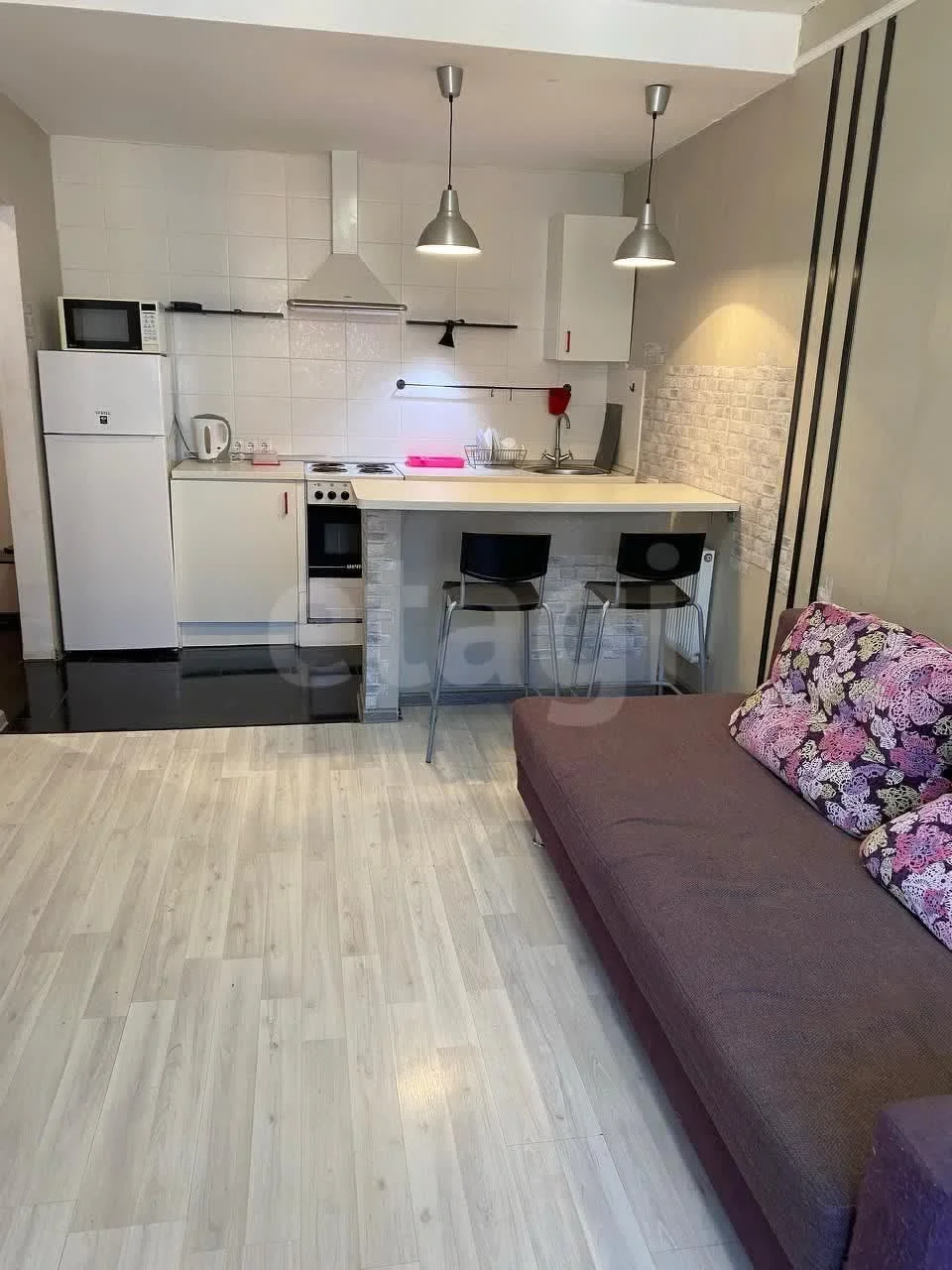 1-к квартира, 34.5м² (улица имени Сергея Есенина, 137) - изображение 1