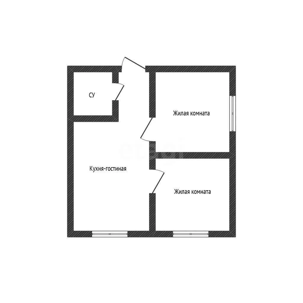 3-к квартира, 60.4м² (Виноградная улица, 9/1) - миниатюра 13