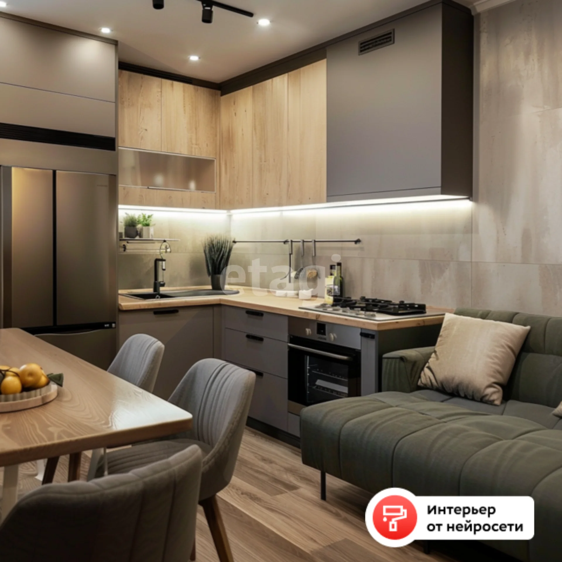 1-к квартира, 43.19м² (Сормовская улица, 1/2к2) - миниатюра 7