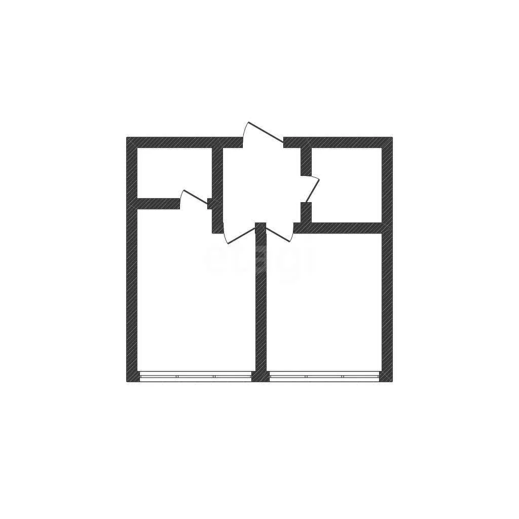 1-к квартира, 44.1м² (улица Марины Цветаевой, 2) - миниатюра 31
