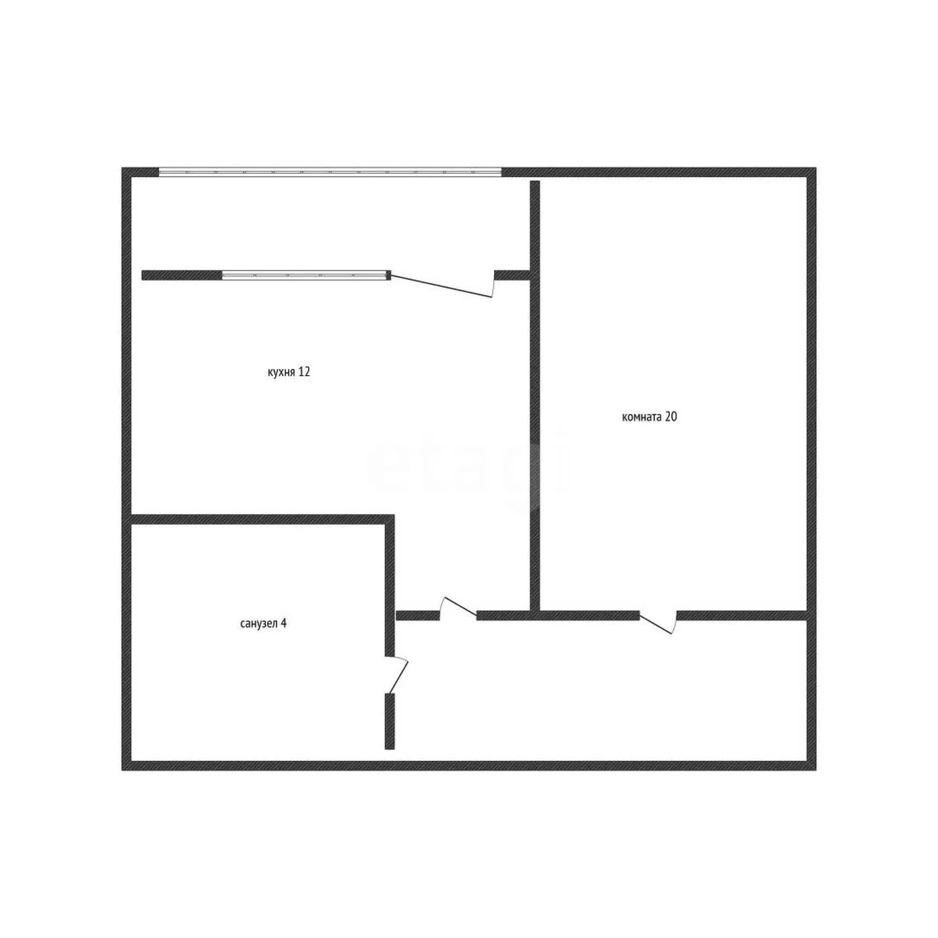 1-к квартира, 41м² (2-я Российская улица, 162) - миниатюра 23