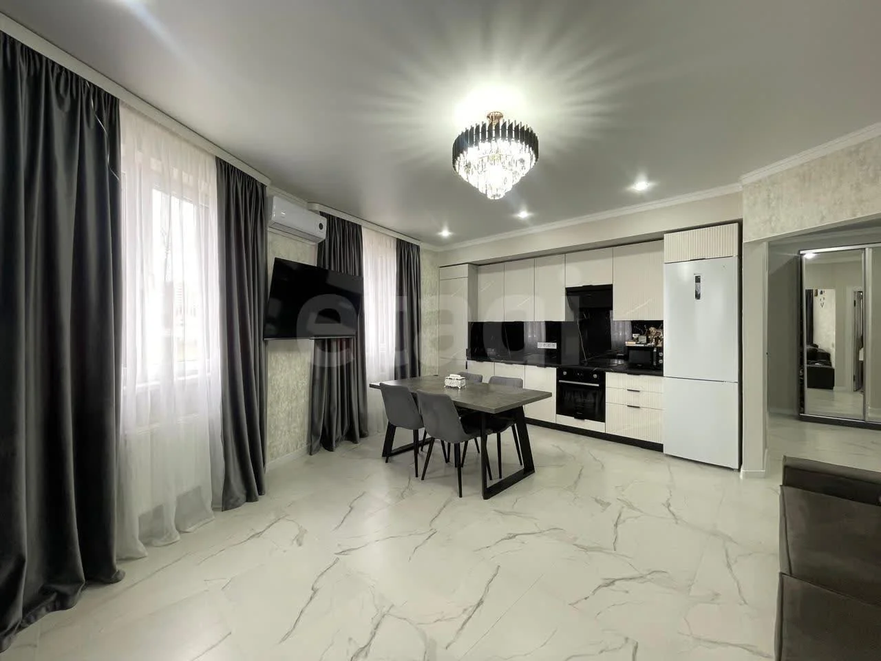 2-к квартира, 58.5м² (улица Кирилла Россинского, 3/1к1) - изображение 1