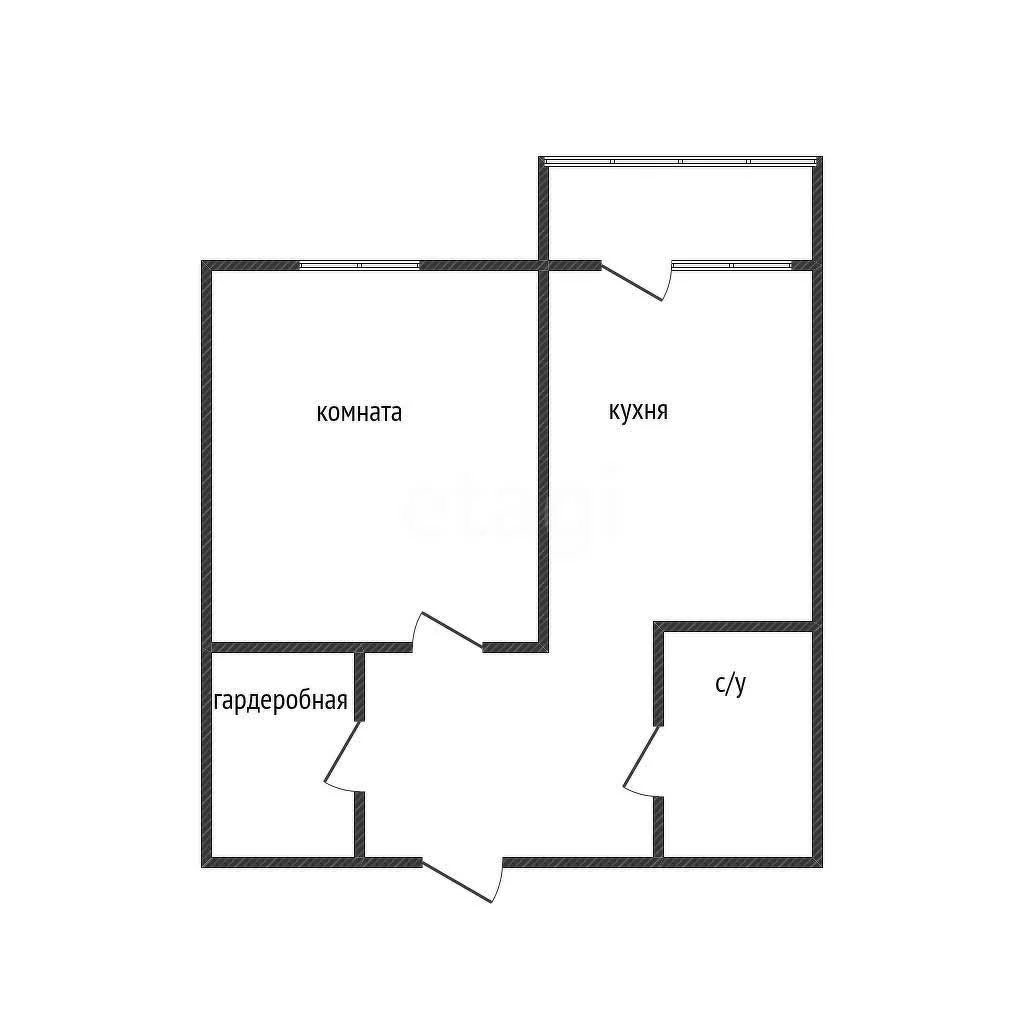 1-к квартира, 37м² (Сербская улица, 6/1) - миниатюра 11