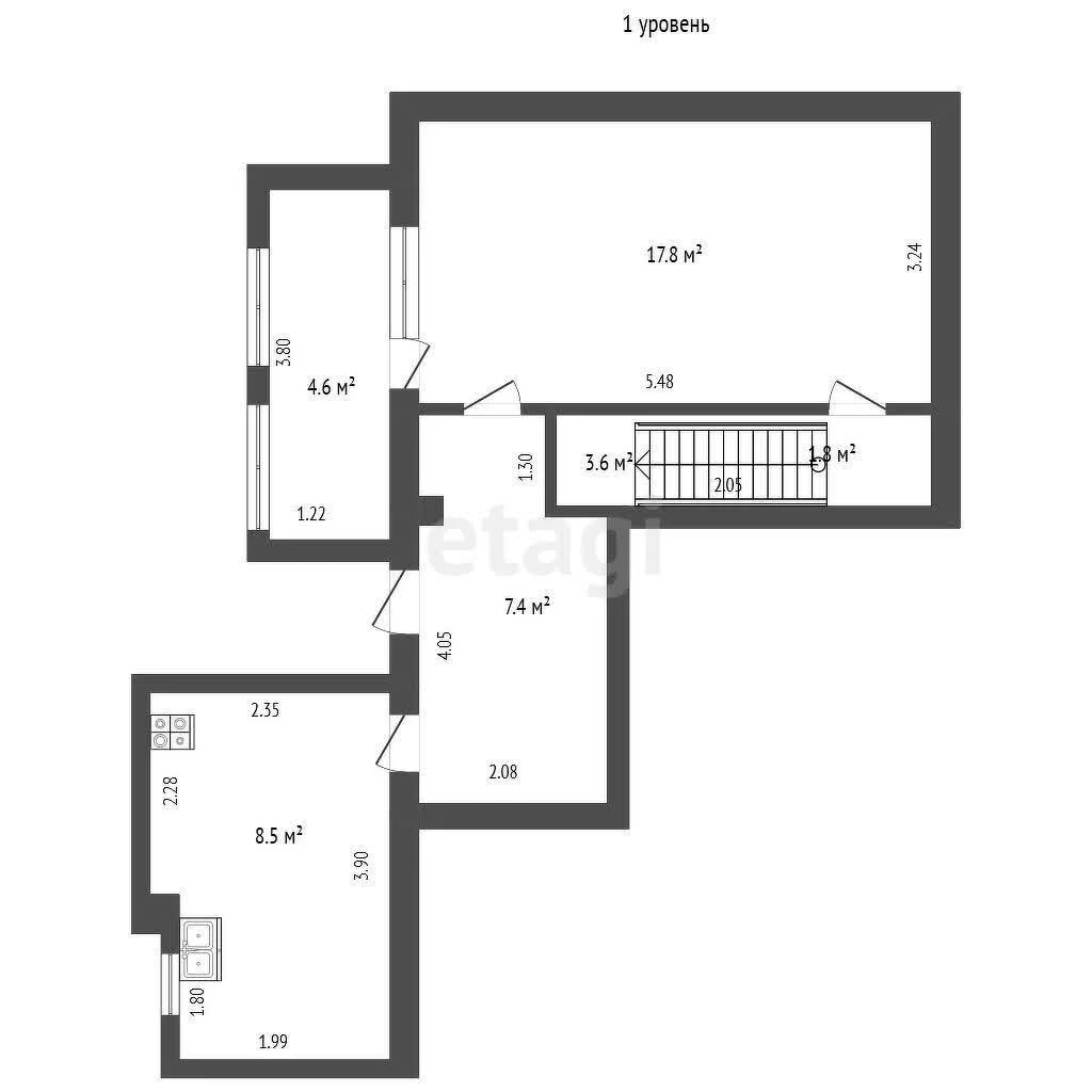 3-к квартира, 88м² (улица Коммунаров, 96) - миниатюра 19