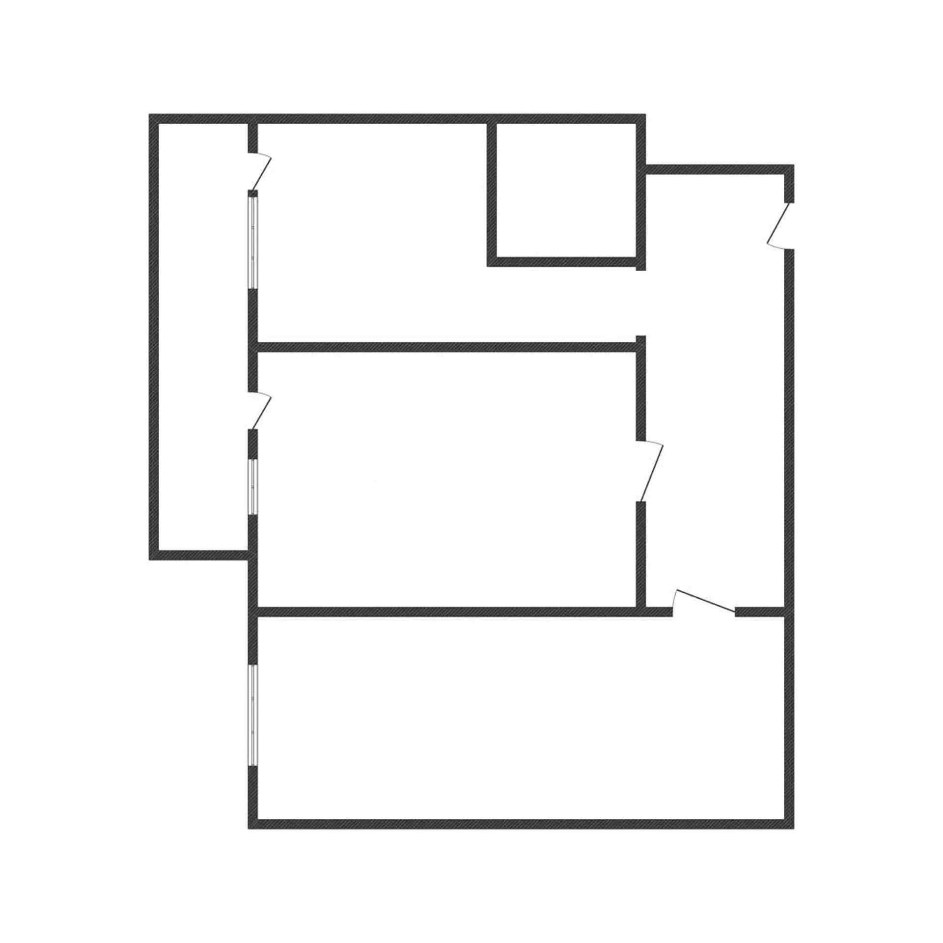 2-к квартира, 48.9м² (улица Краеведа Соловьёва, 6к2) - миниатюра 8