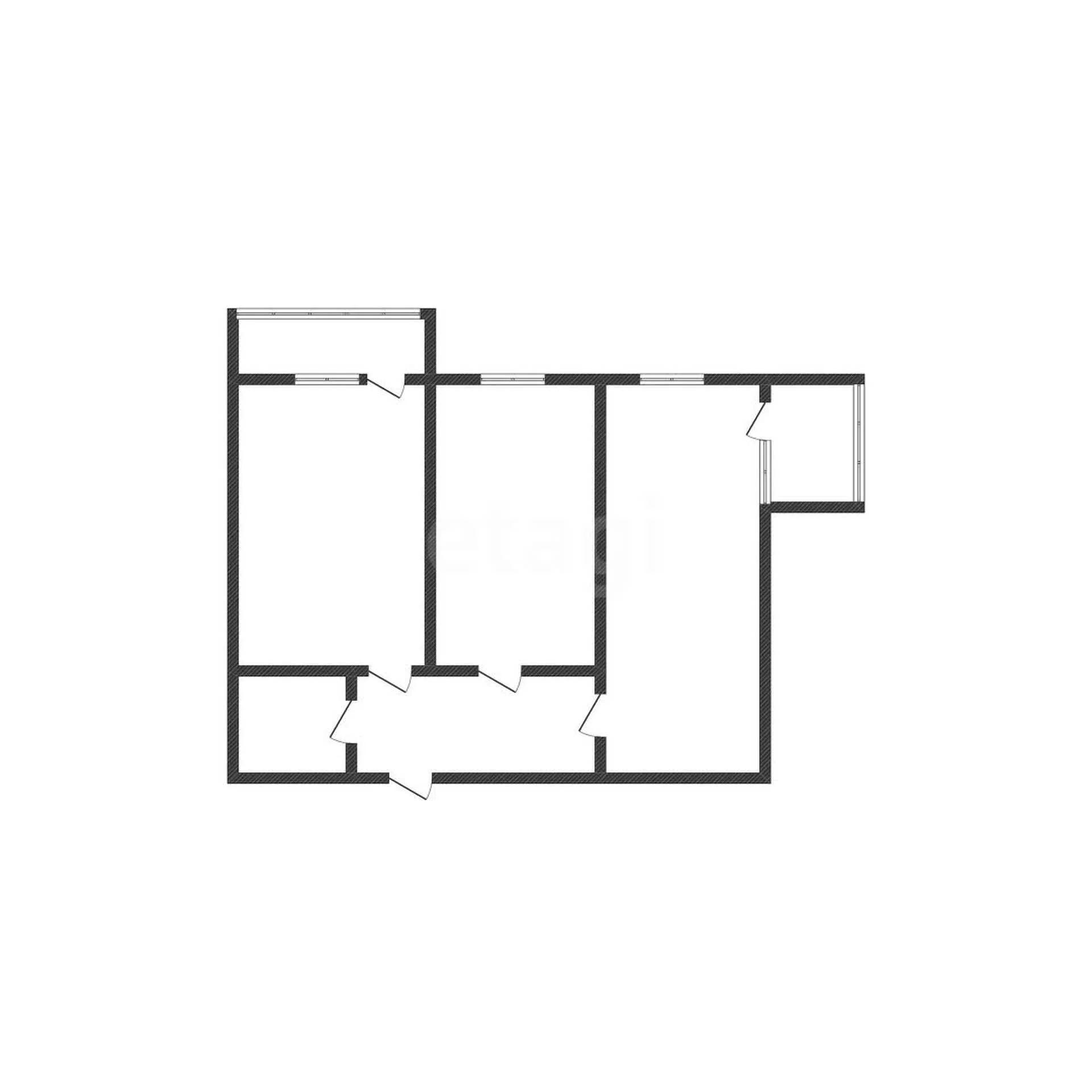 2-к квартира, 56м² (Дубравная улица, 1) - миниатюра 14