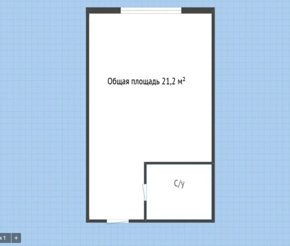 Студия, 21.2м² (улица Марины Цветаевой, 7) - миниатюра 15