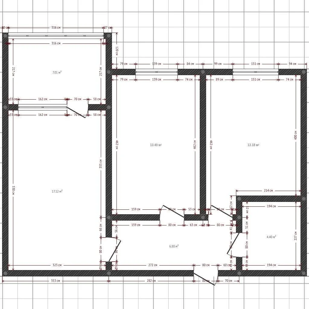 2-к квартира, 55м² (, 2) - миниатюра 27