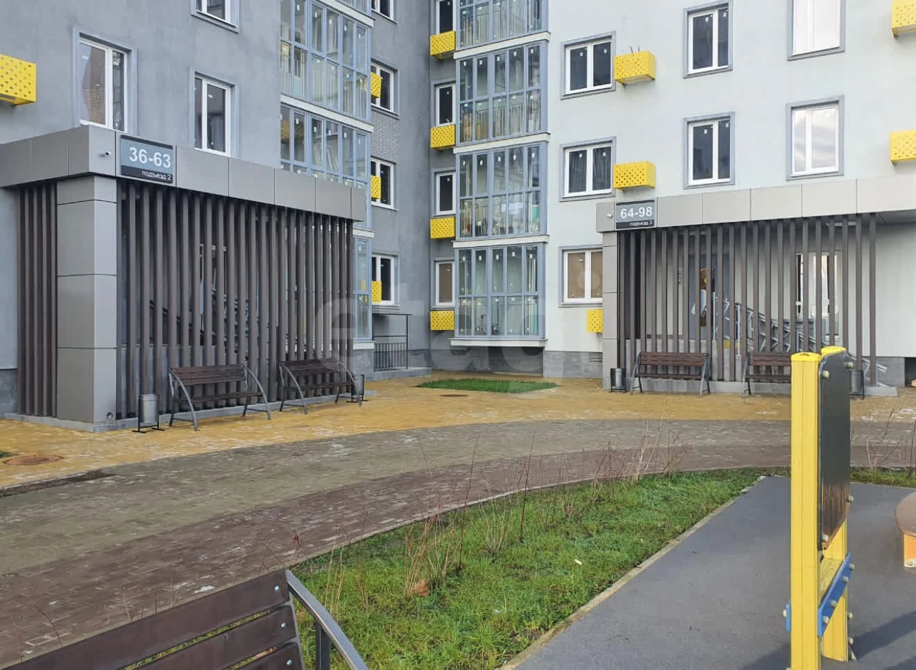 3-к квартира, 74.3м² (Античная улица, 10) - миниатюра 18