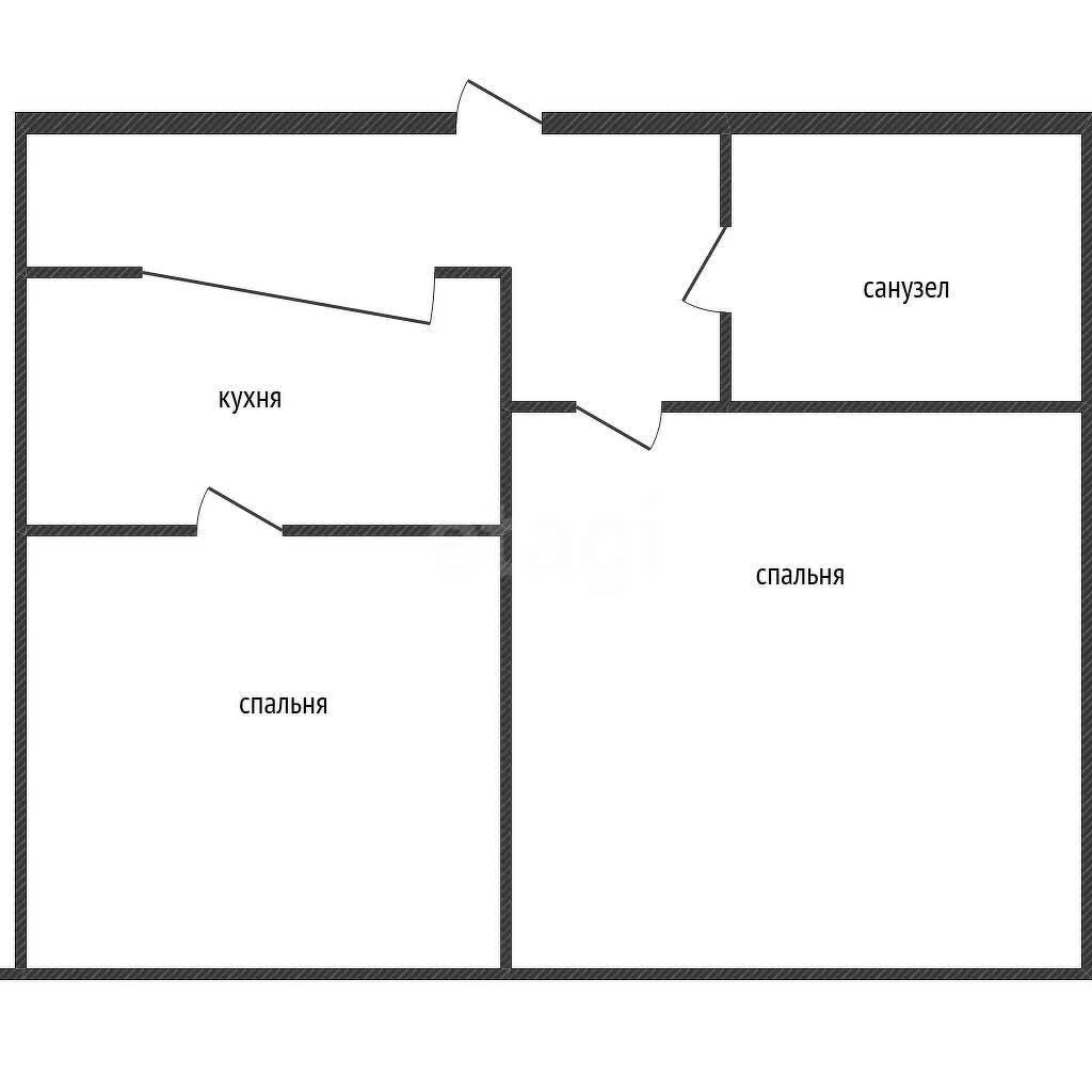 2-к квартира, 35.2м² (Российская улица, 267к4) - миниатюра 20