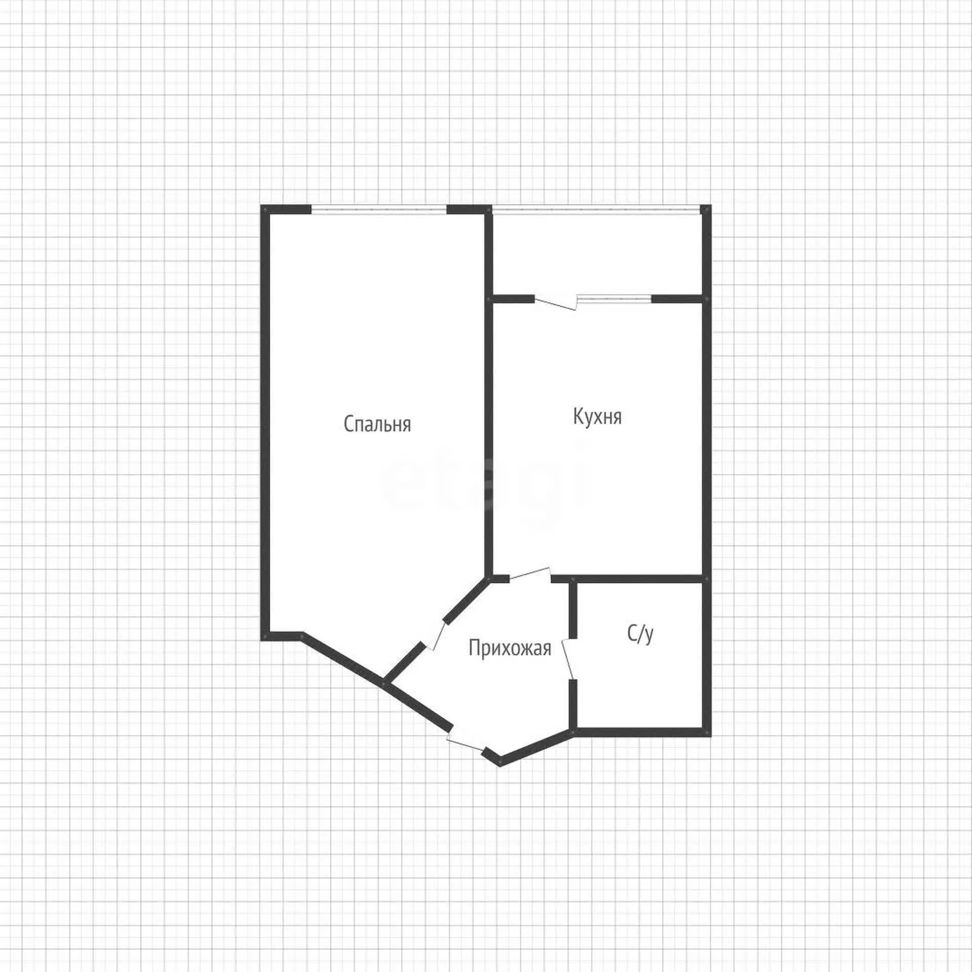1-к квартира, 48.6м² (Агрохимическая улица, 136/1) - миниатюра 20