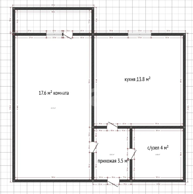 1-к квартира, 38.7м² (улица Невкипелого, 24/2к2) - миниатюра 10