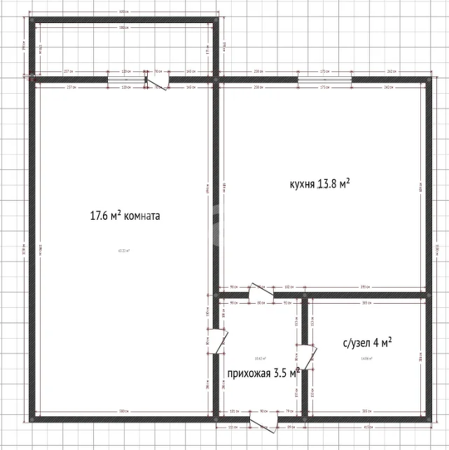 1-к квартира, 38.7м² (улица Невкипелого, 24/2к2) - миниатюра 11