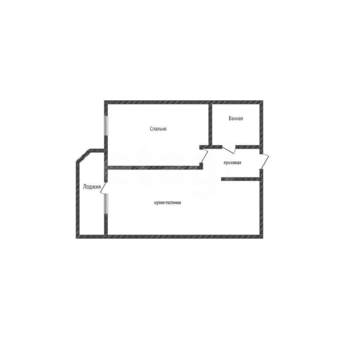 1-к квартира, 41.9м² (5-я Дорожная улица, 68к2) - изображение 1