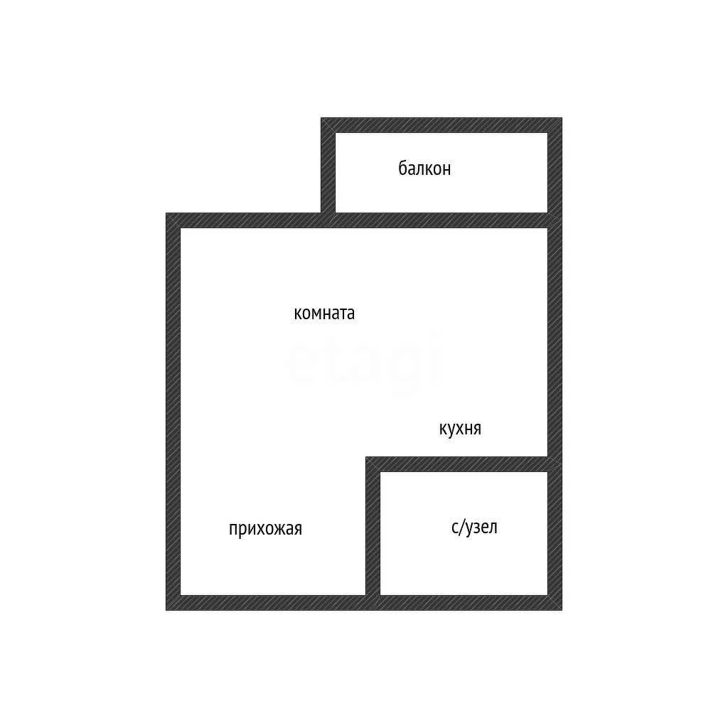 Студия, 22.4м² (улица имени Туполева А.Н., 1) - миниатюра 16