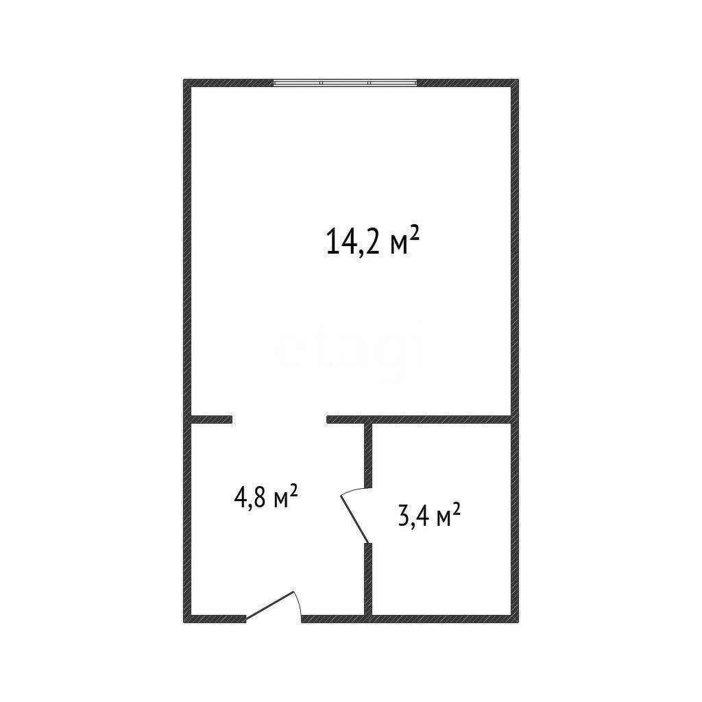 Студия, 21.2м² (Уральская улица, 75/6) - миниатюра 11