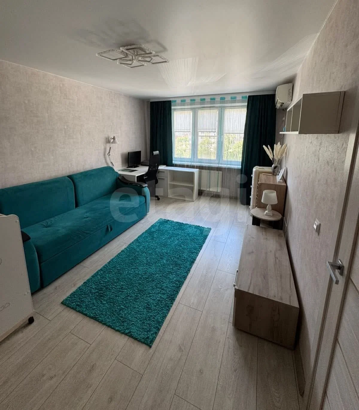 1-к квартира, 38м² (улица Генерала Трошева, 39) - миниатюра 4
