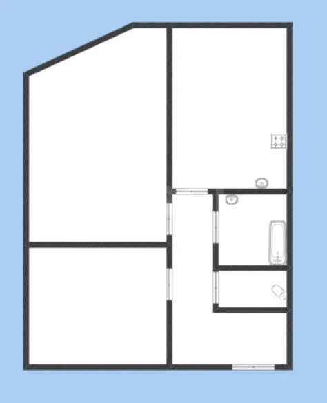 2-к квартира, 54.8м² (улица Ратной Славы, 38) - миниатюра 13