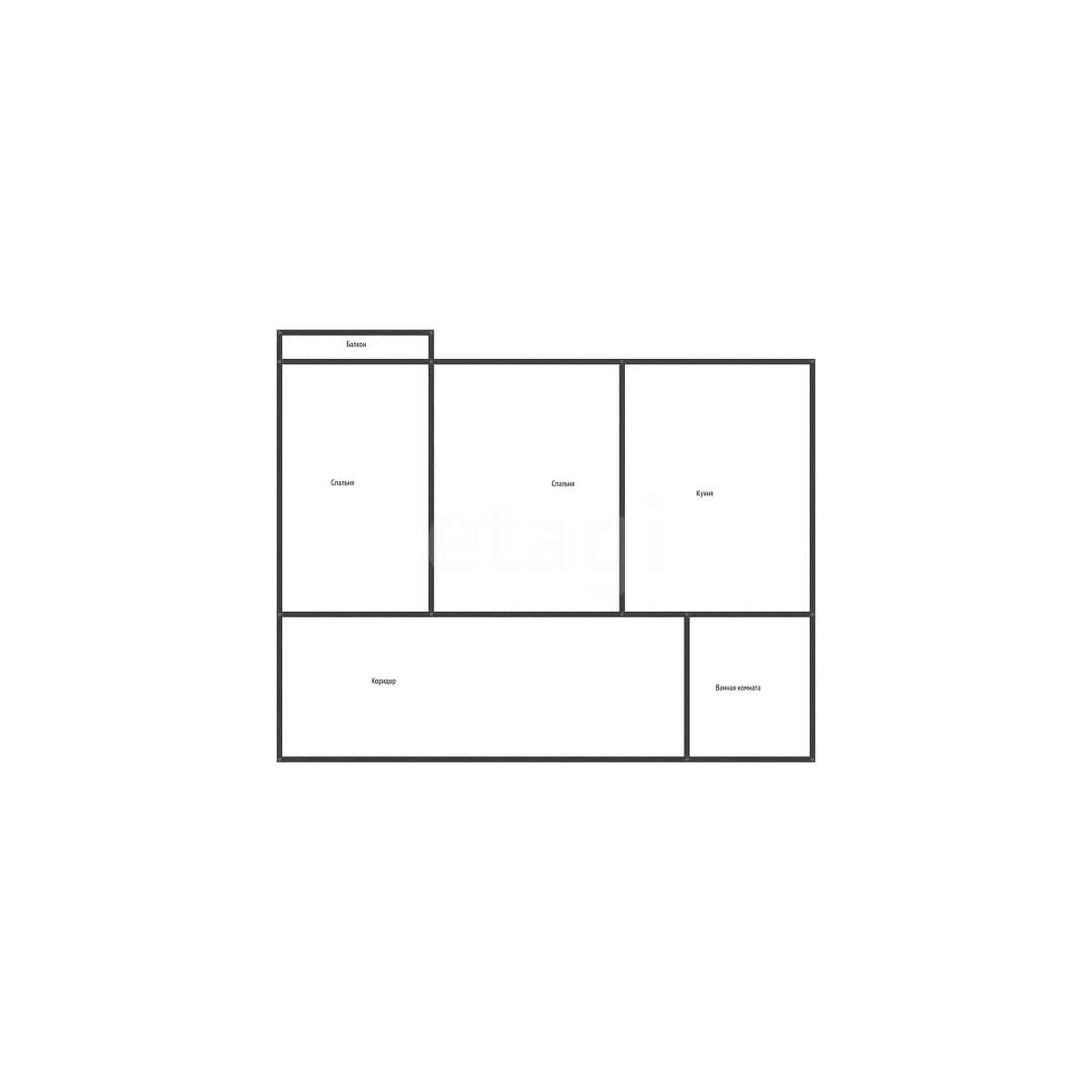 2-к квартира, 57.9м² (улица Лётчика Позднякова, 2к4) - миниатюра 17