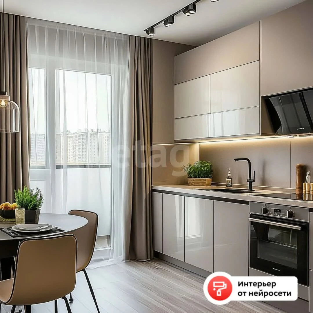 2-к квартира, 60.3м² (Совхозная улица, 1к7) - изображение 1