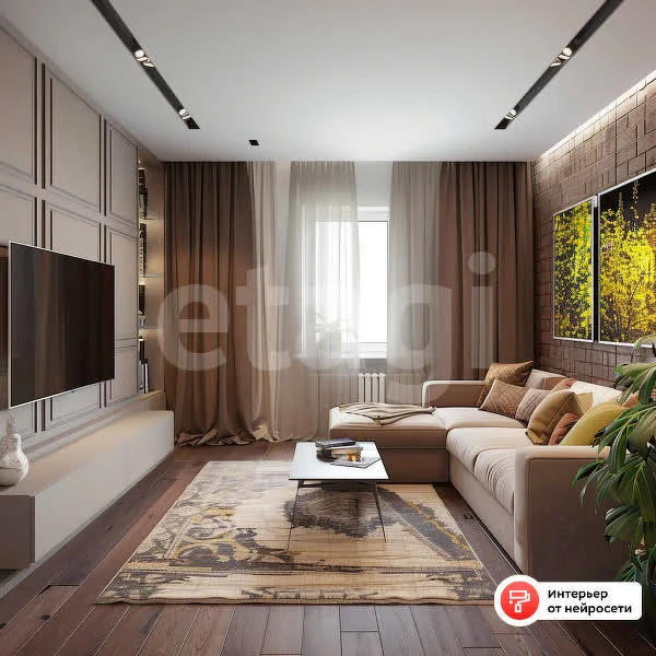 2-к квартира, 49м² (улица Краеведа Соловьёва, 6к5) - изображение 1