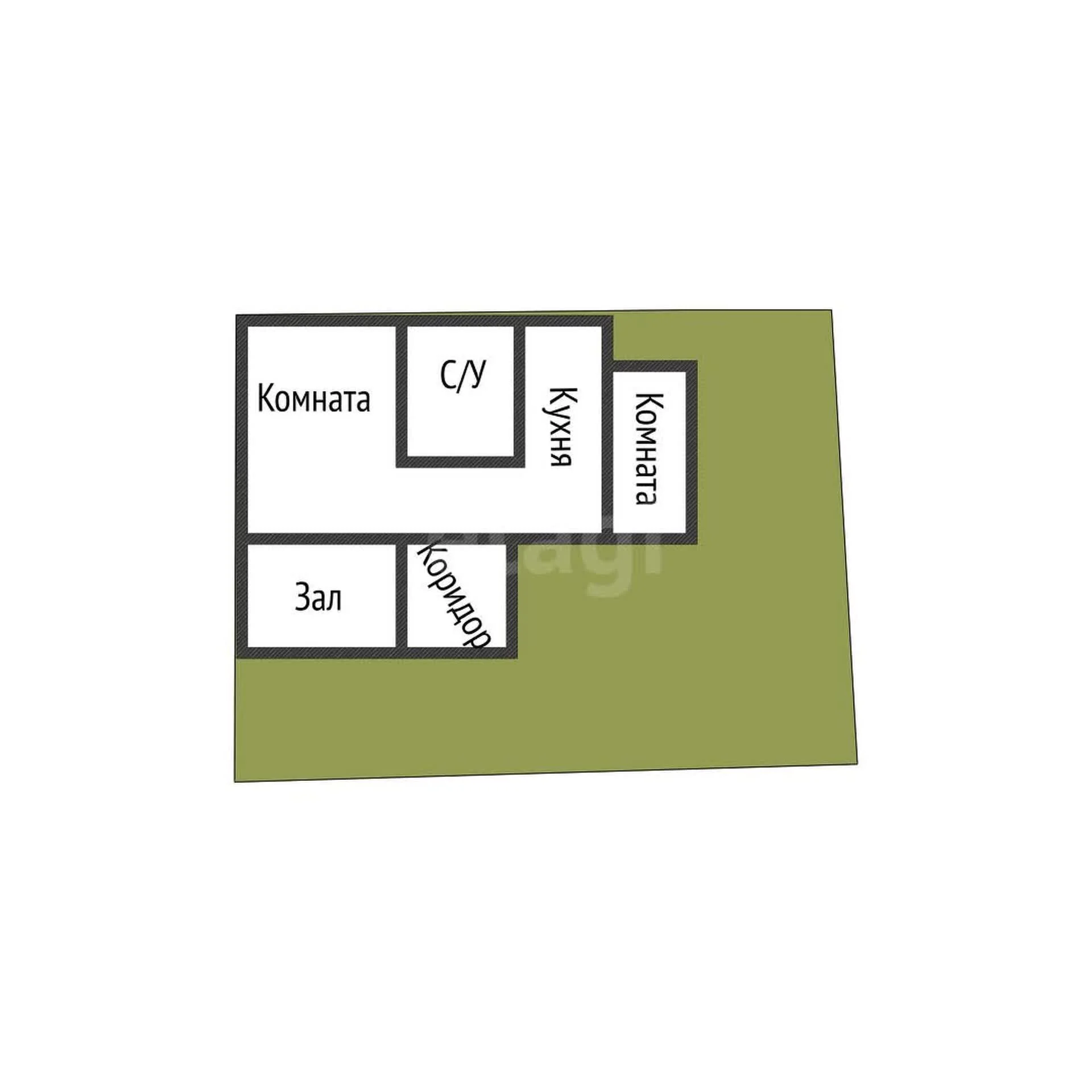 2-к квартира, 40м² (Северная улица, 2) - миниатюра 20