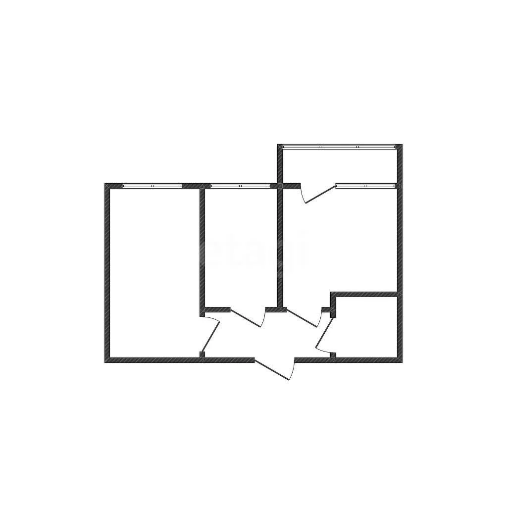 2-к квартира, 48.6м² (улица Цезаря Куникова, 24к3) - миниатюра 14