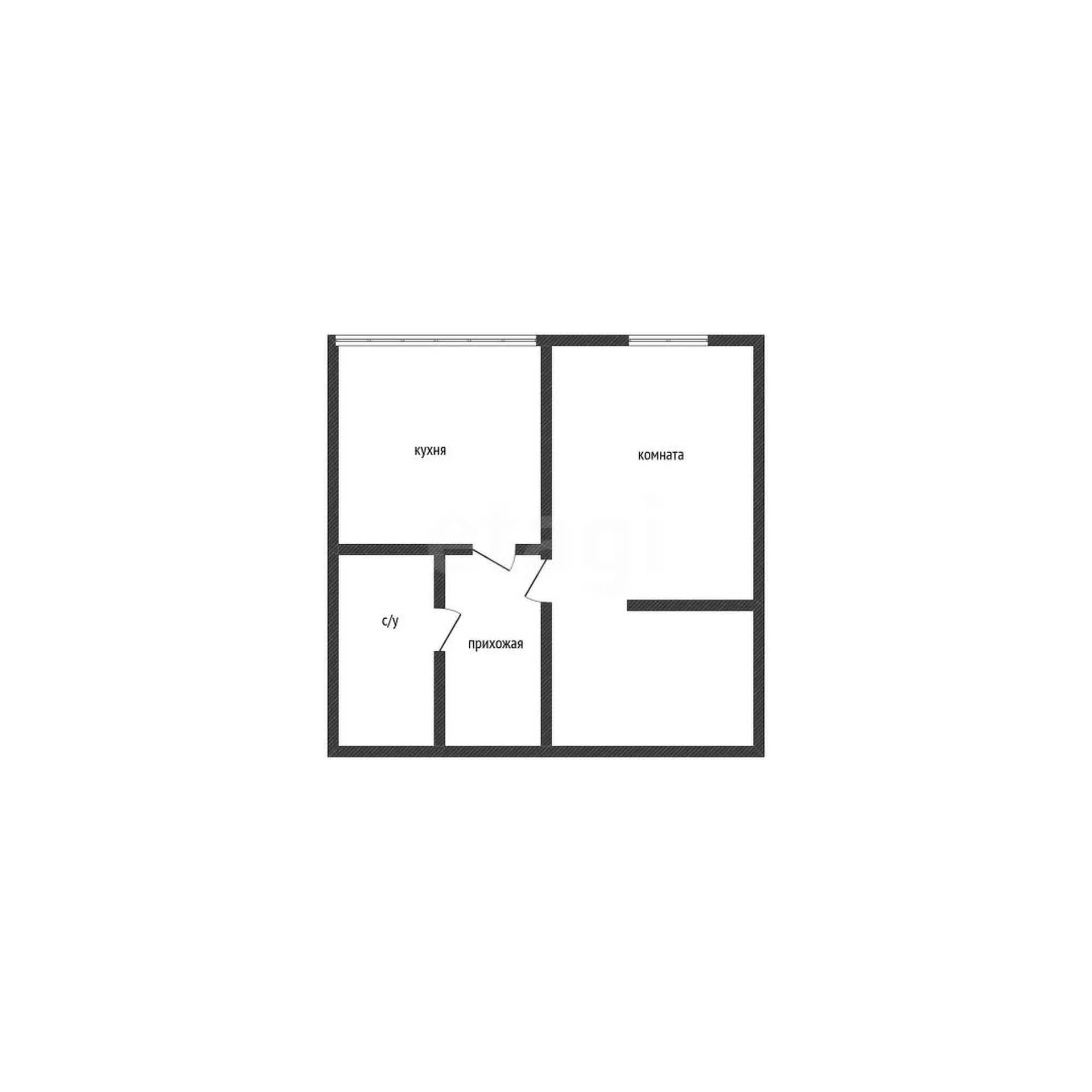 1-к квартира, 43.4м² (Агрохимическая улица, 117) - миниатюра 13