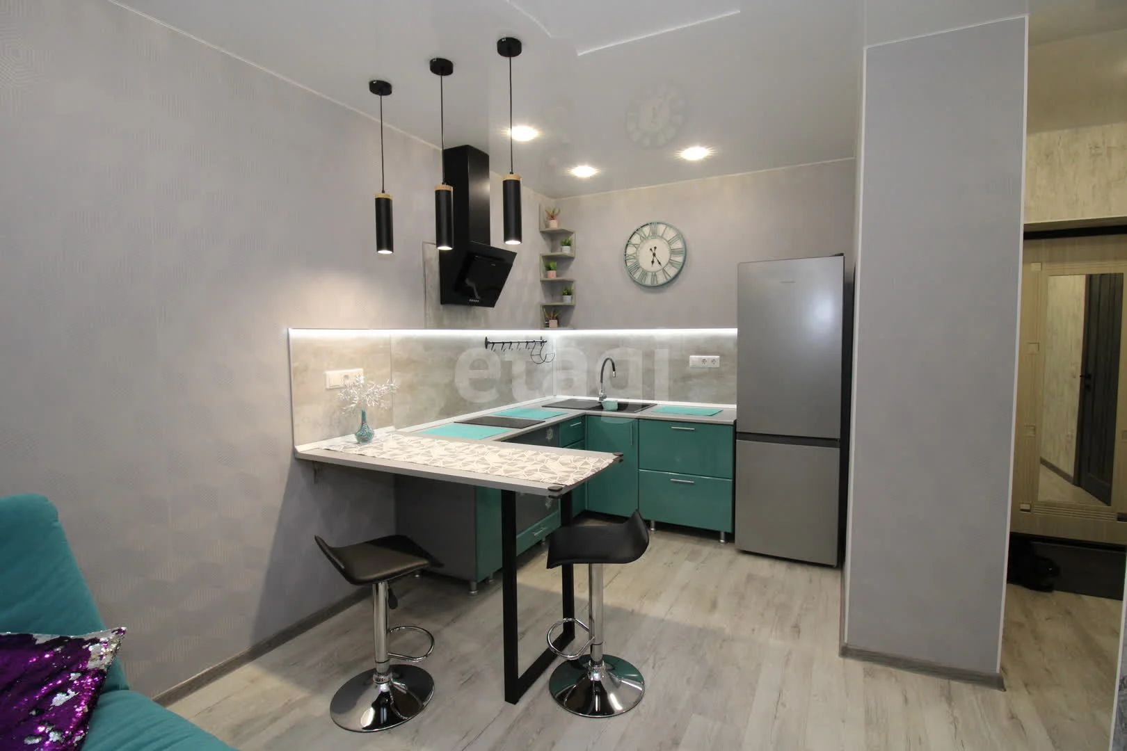 1-к квартира, 33.7м² (Тургеневское шоссе, 33/3с20) - миниатюра 12