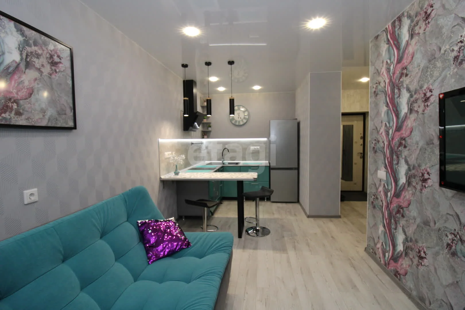 1-к квартира, 33.7м² (Тургеневское шоссе, 33/3с20) - миниатюра 9