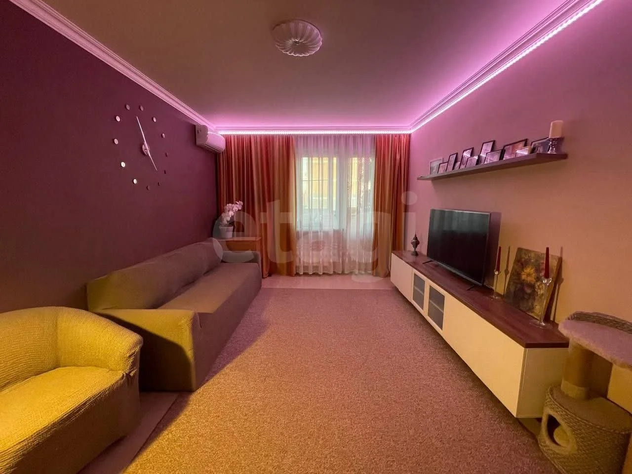 2-к квартира, 55.5м² (улица Селезнёва, 4б) - миниатюра 2