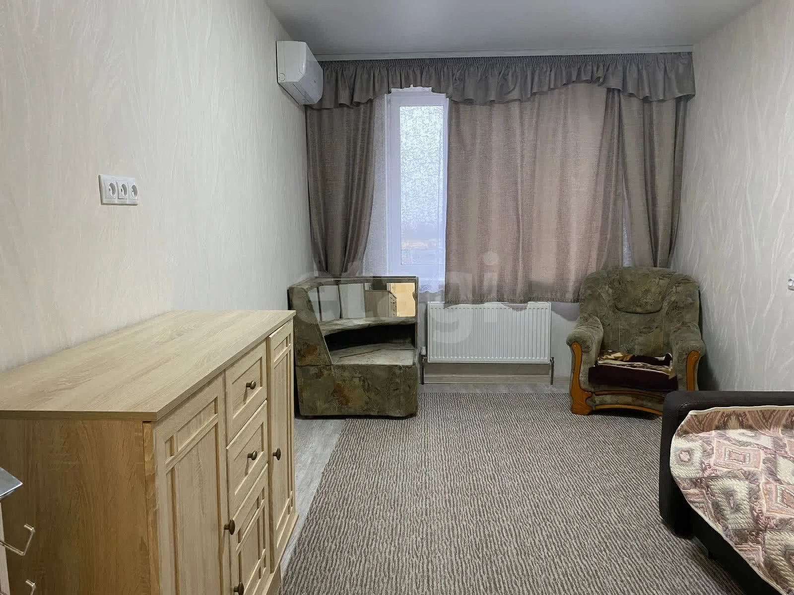 1-к квартира, 33.6м² (улица имени В.М. Комарова, 21б) - миниатюра 3