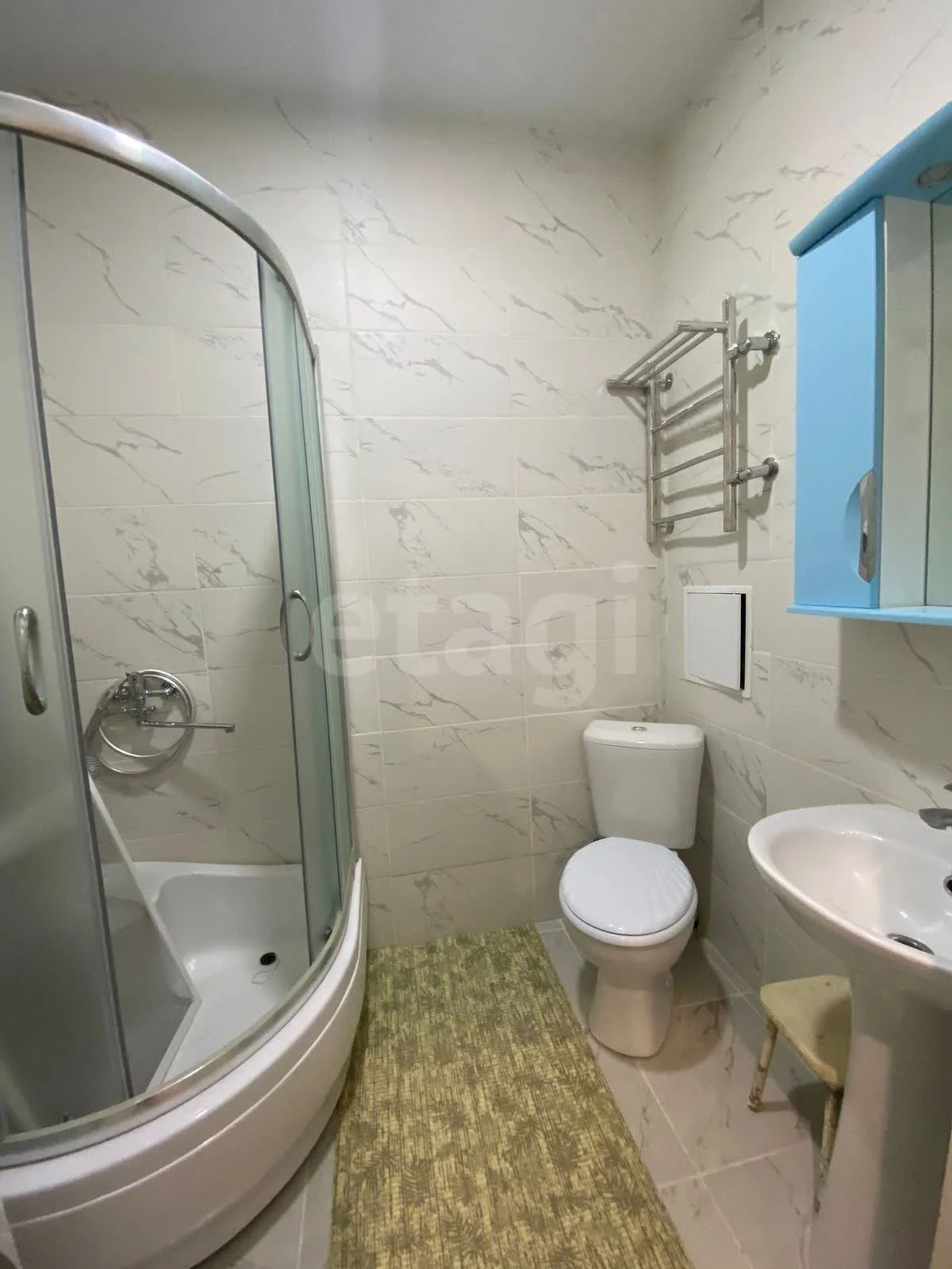 1-к квартира, 33.6м² (улица имени В.М. Комарова, 21б) - миниатюра 8