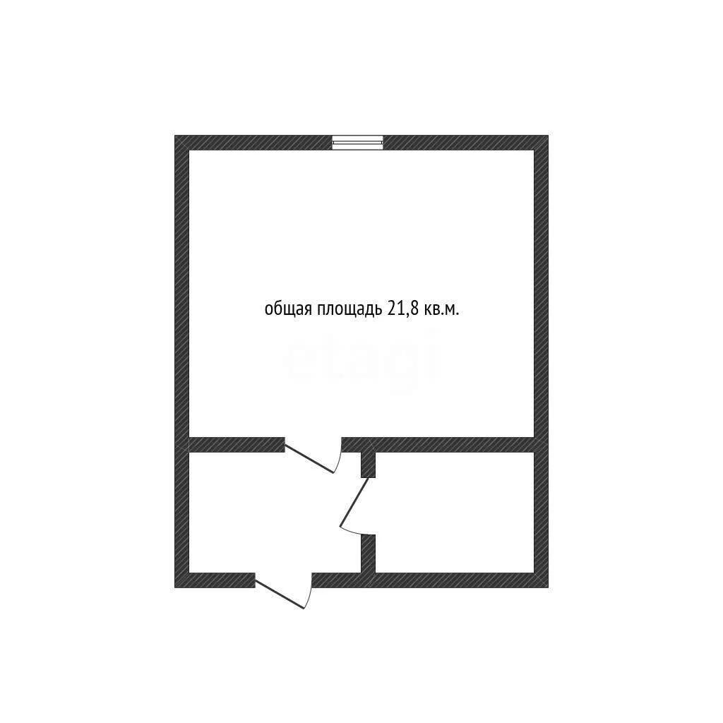 Студия, 21.9м² (Виноградная улица, 2) - миниатюра 8