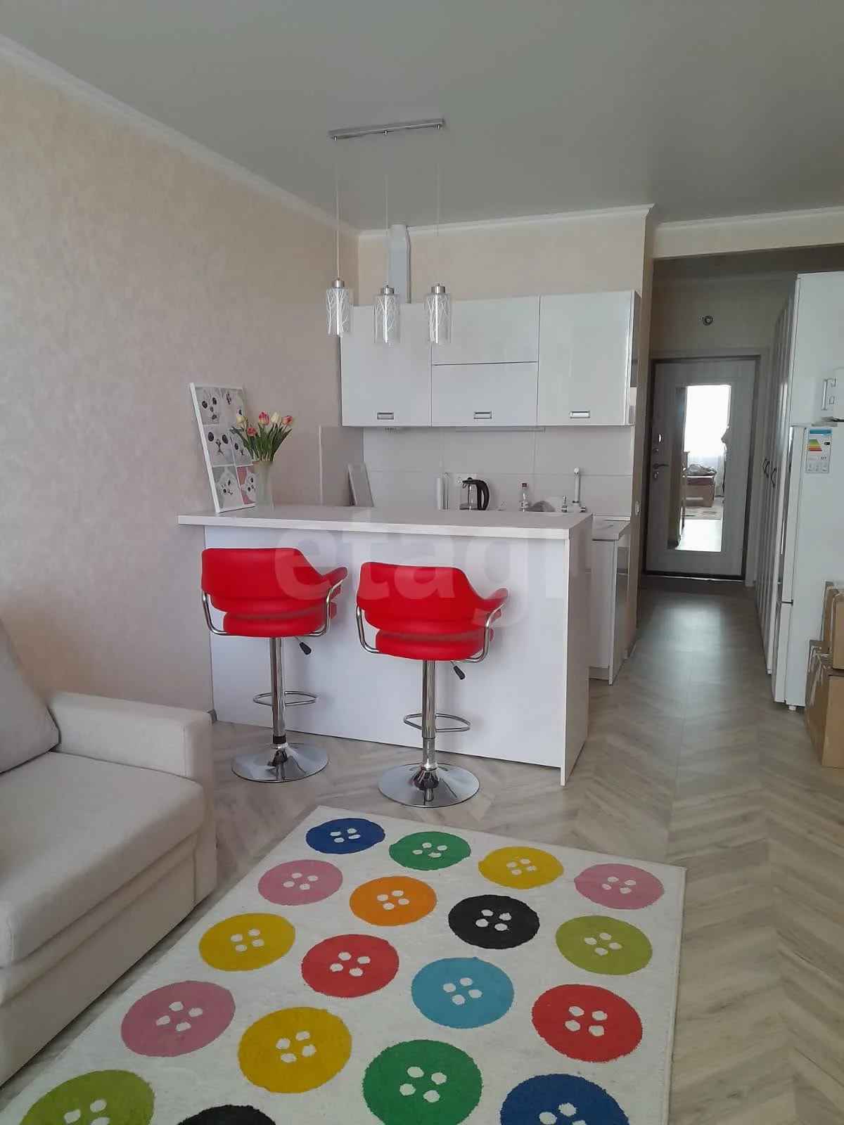 Студия, 29.1м² (улица Карякина, 5к3) - изображение 1