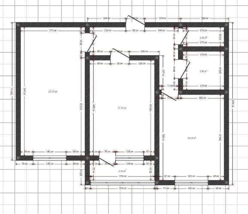 2-к квартира, 48.5м² (Новороссийская улица, 90/2к1) - миниатюра 16