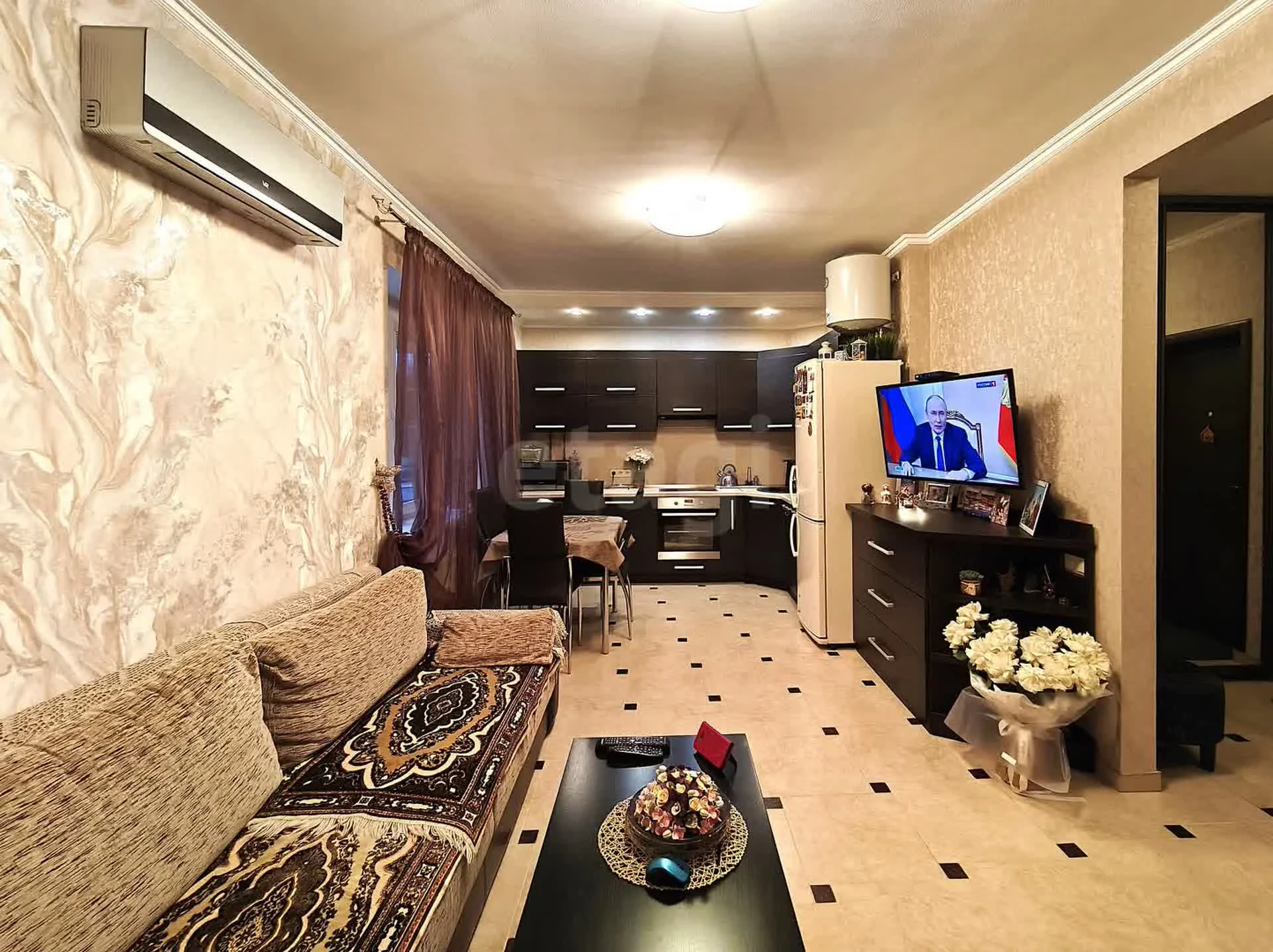 2-к квартира, 56.1м² (улица имени С.В. Рахманинова, 34) - миниатюра 4